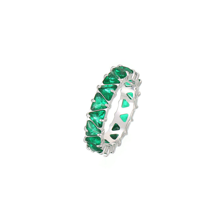 Fashionable Colorful Zircon Ring For Women