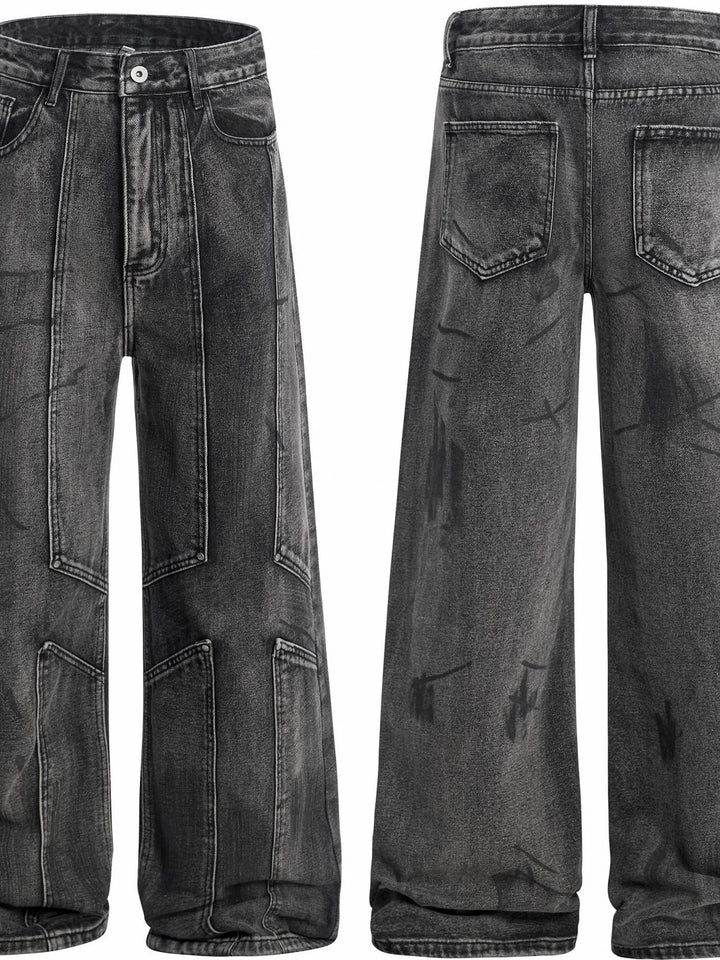Men's Wide-Leg Jeans