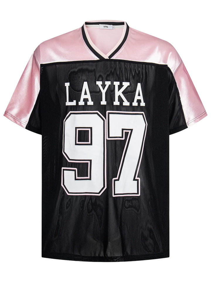 Men's Number 97 V-Neck Short Sleeve T-Shirt