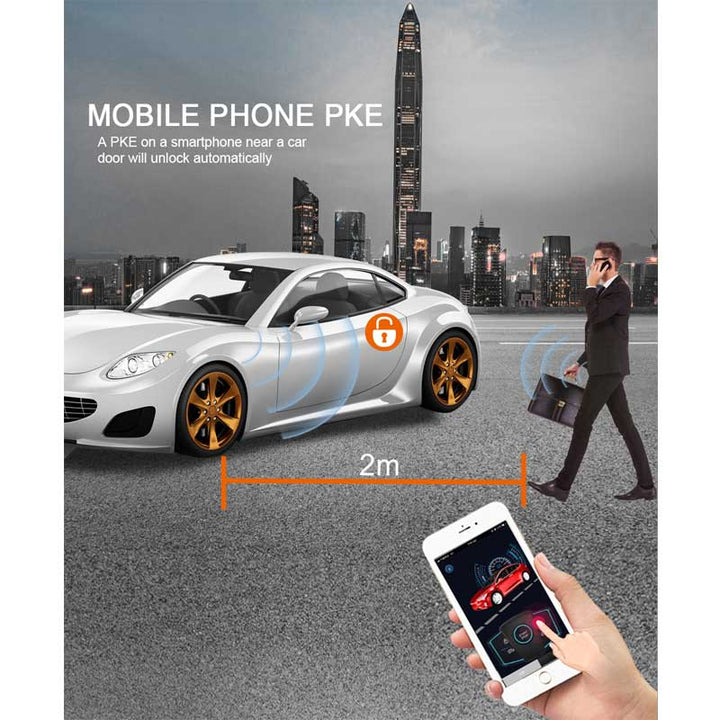 APP Remote Control Central   To Lock And  The Tail Box