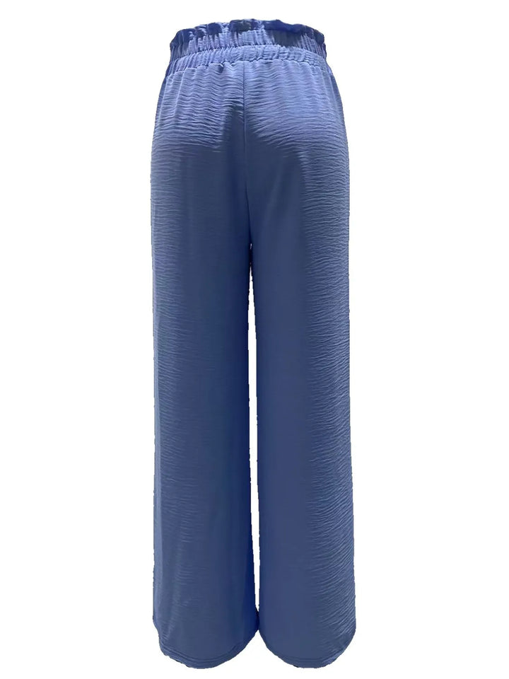 Slit Wide Leg Pants