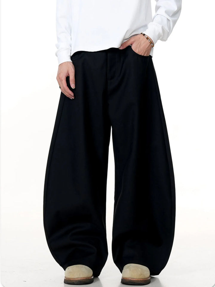 Men's Wide Leg Relaxed Fit Casual Pants