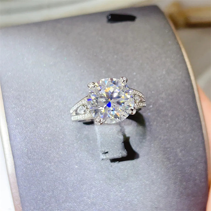 5 Carat Moissanite 925 Sterling Silver Ring