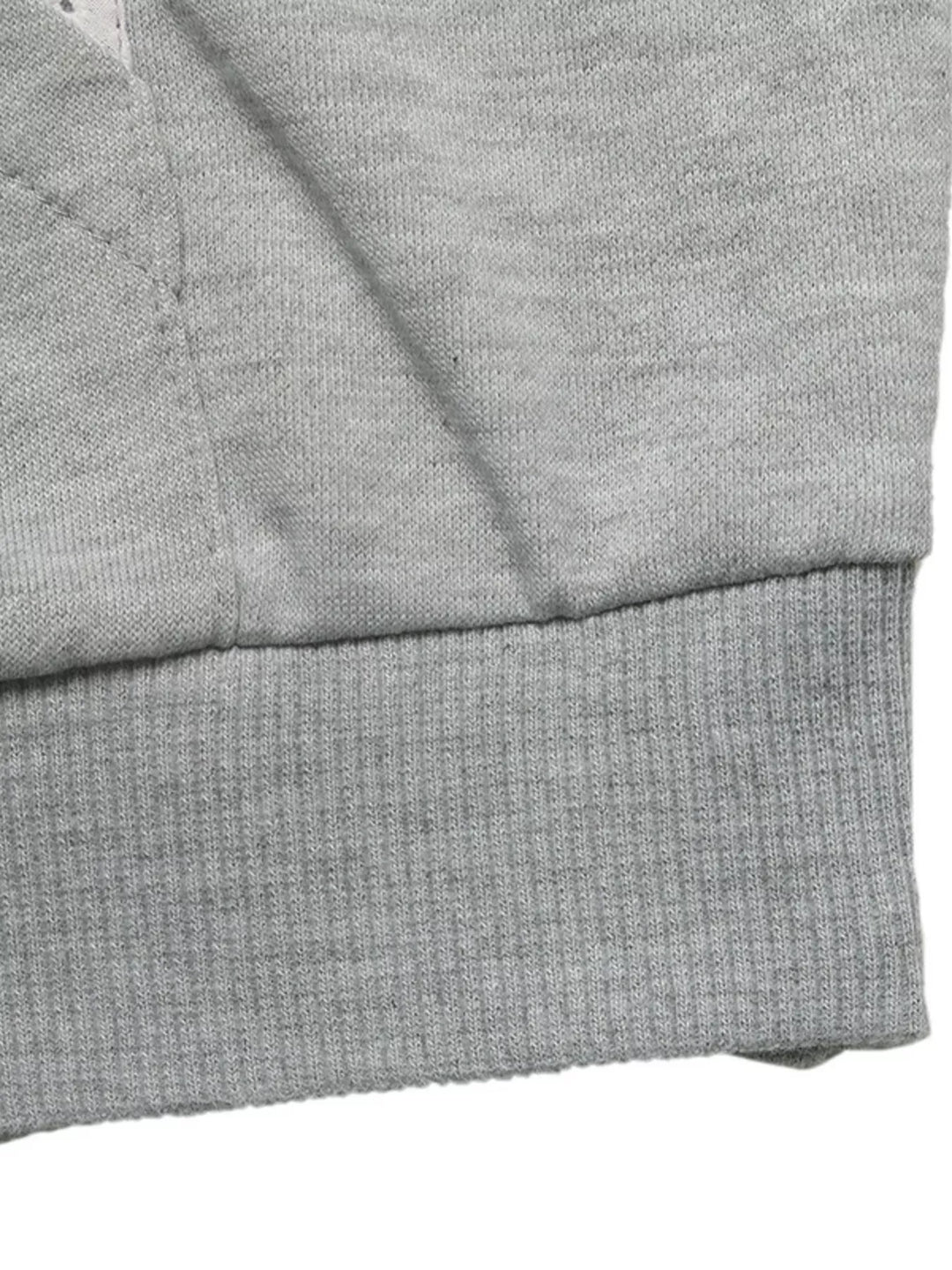 Bow Embroidered Long Sleeve Hoodie