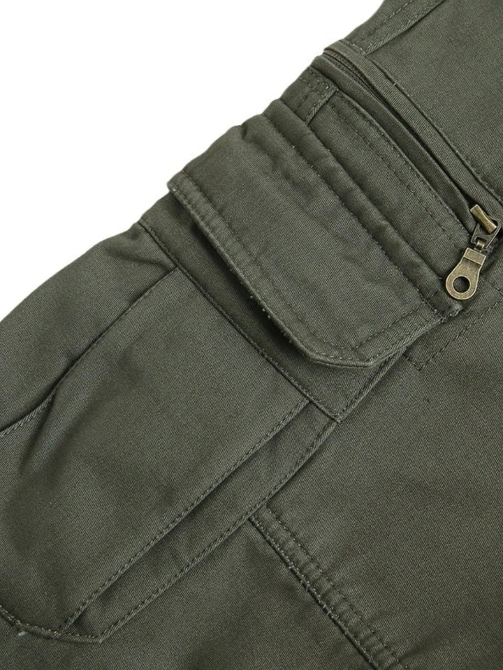 Men's Solid Color Cargo Pants