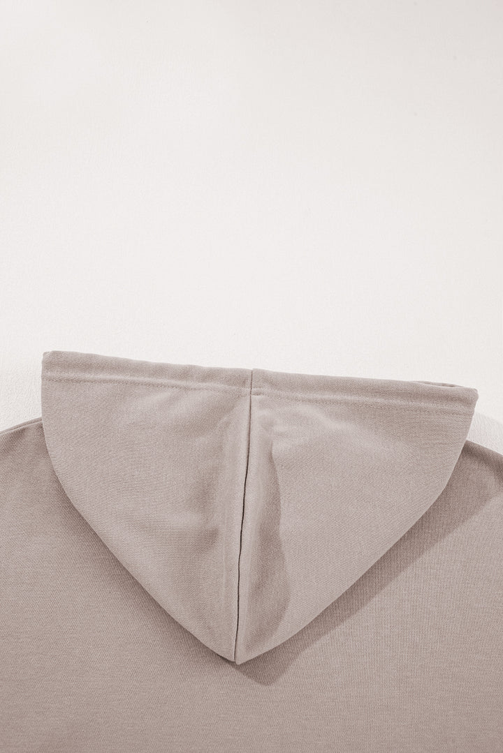 DUNE Colorblock Patchwork Baggy Hoodie