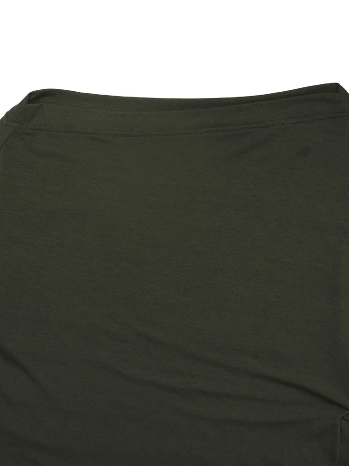 Single Shoulder Long Sleeve T-Shirt