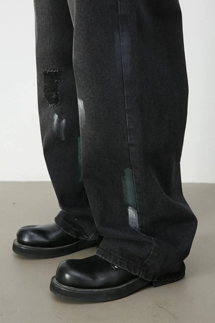 Men's Paint Loose Jeans