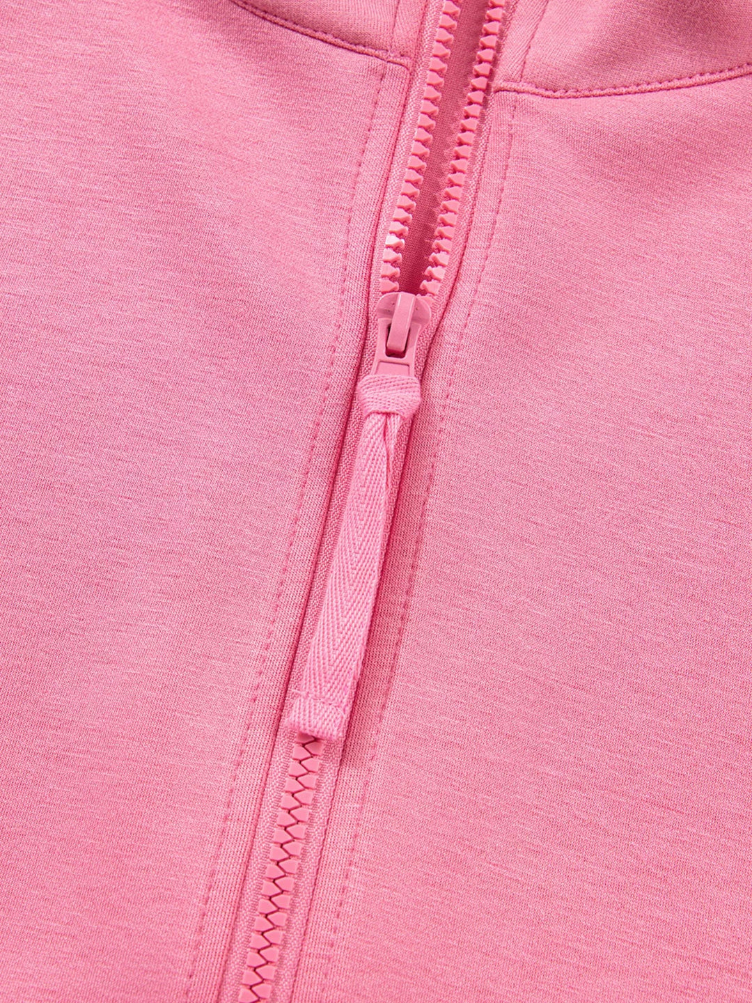 Solid Color Zip Up Hoodie Drawstring Loose Pants Set