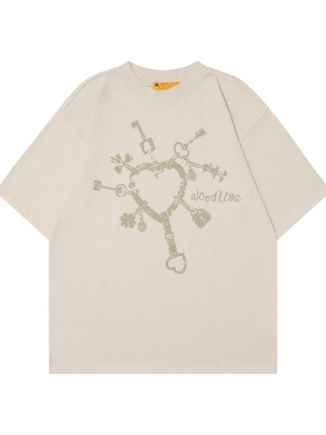 Men's Graphic Round Neck Short Sleeve T-Shirt