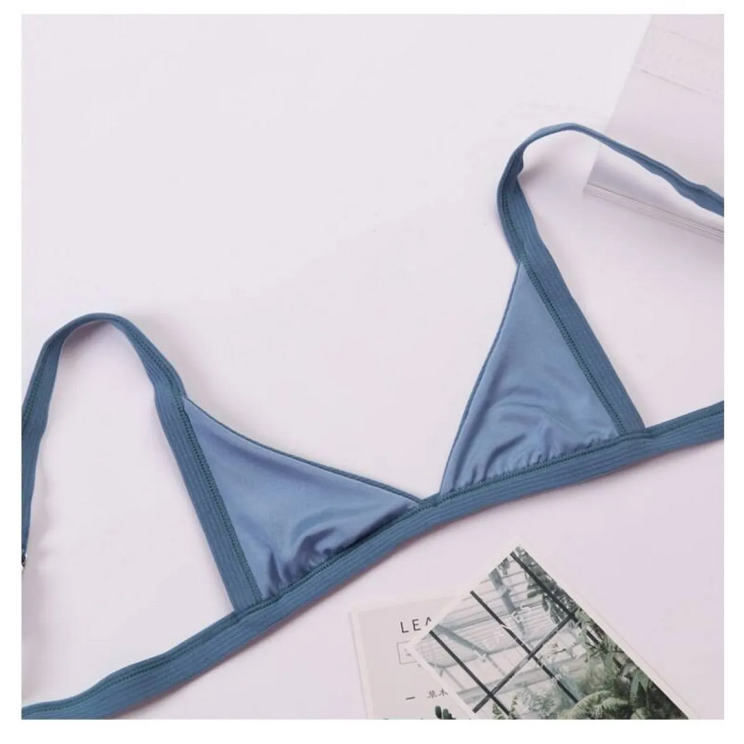 Deep-V Bikini Swimsuit