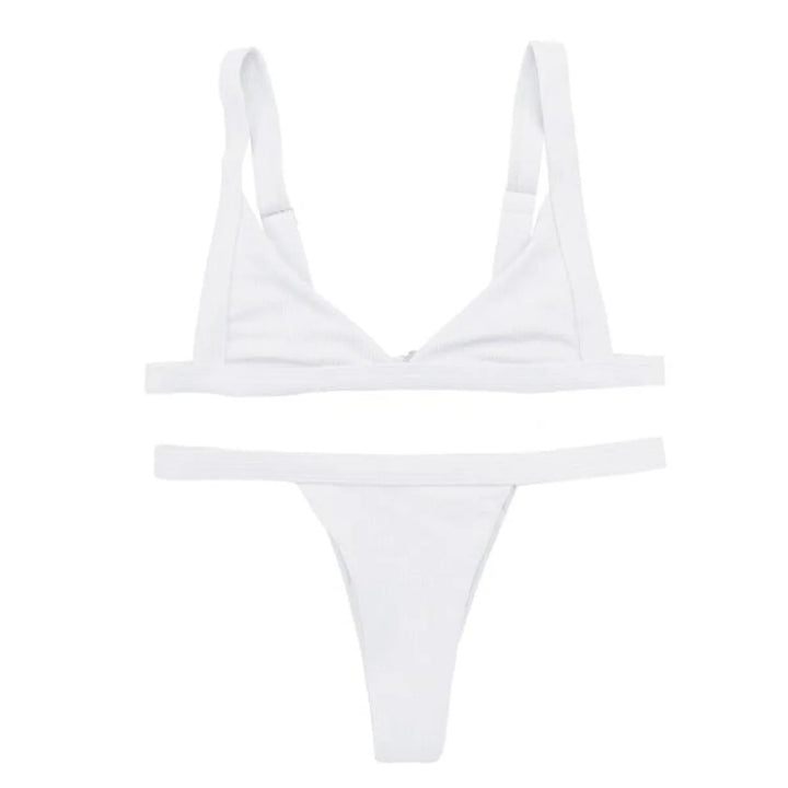 Deep-V Bikini Swimsuit