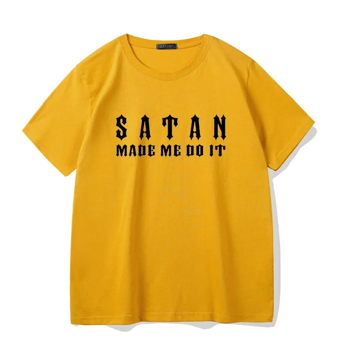 Satan Made Me Do It