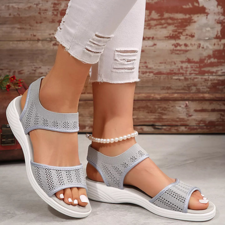 Open Toe Mesh Sandals