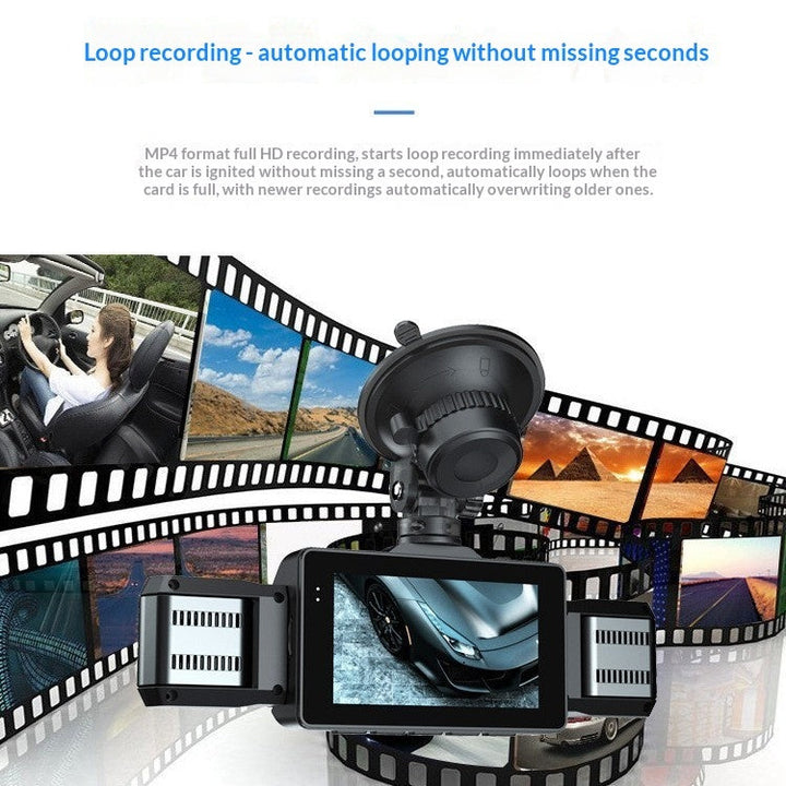 HD Night Vision Smartphone ConnectivityIn-Car DVR