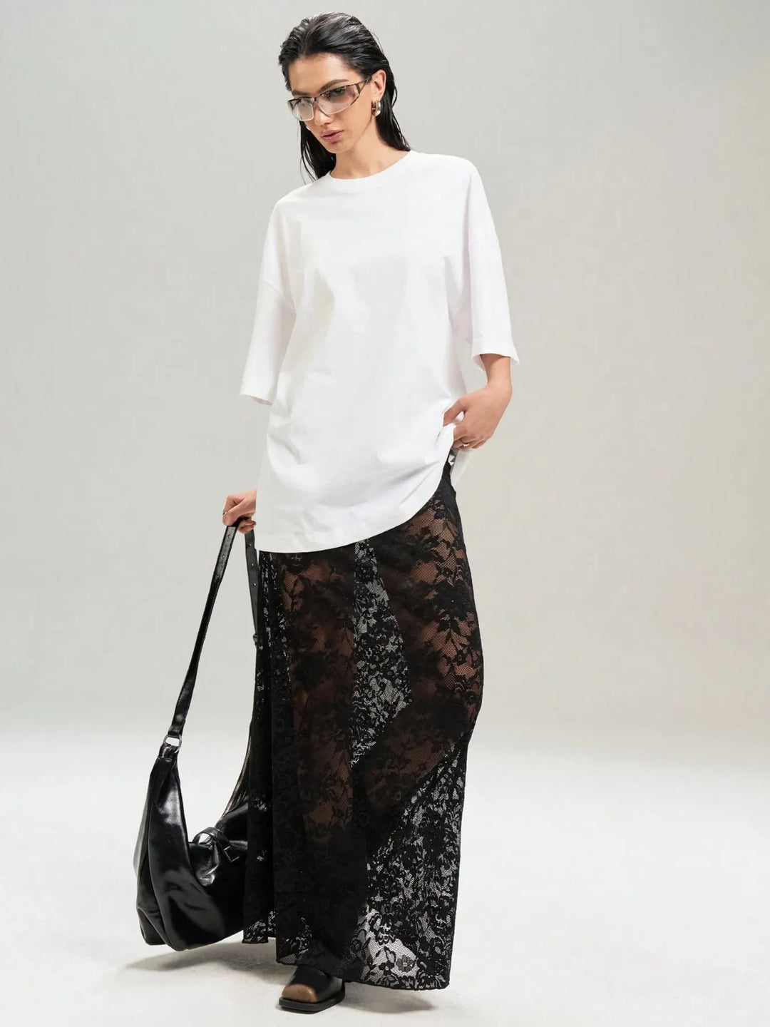 Lace Maxi Skirt