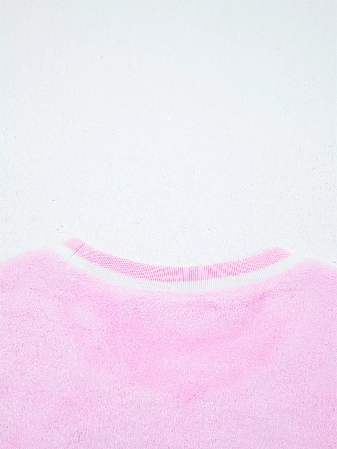 Sequin Chenille MERRY Graphic Plush Sweatshirt