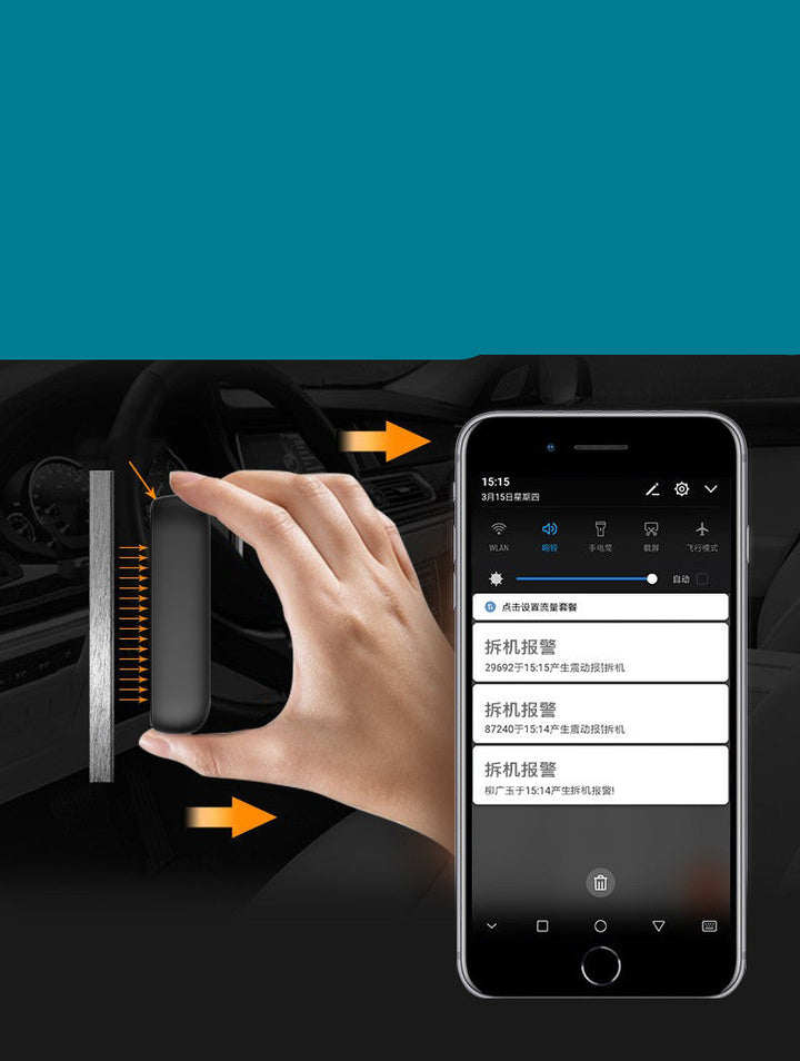 Real Time Positioning Long Standby GPS Tracker Logistics Vehicle Cargo Management