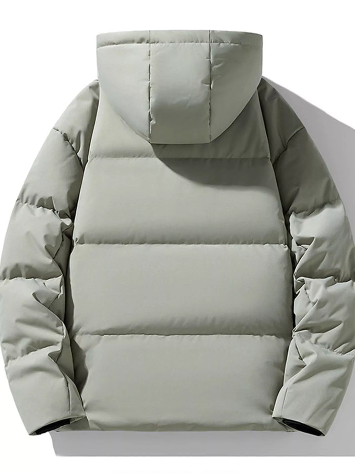 Men's Plus Size Hooded Padded Winter Coat