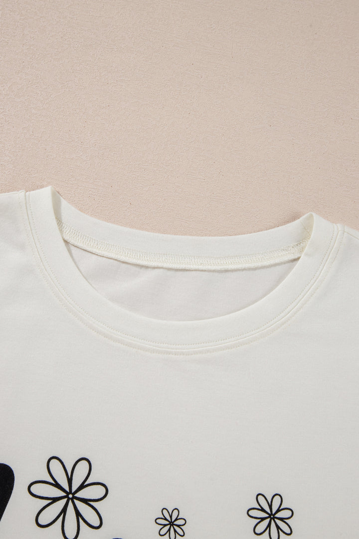 Jet Stream In My mom Era Graphic Loose Casual Tee