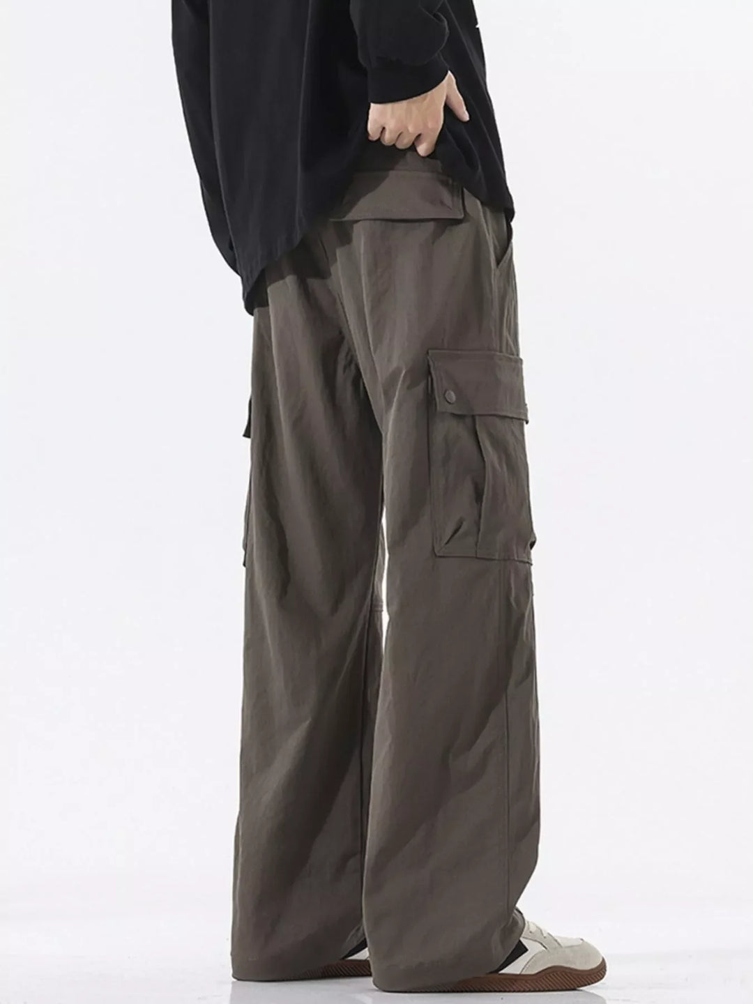 Men's Full Size Loose Fit Cargo Pants Plus Size