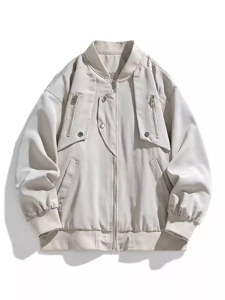 Men's Plus Size Casual Lightweight Bomber Jacket