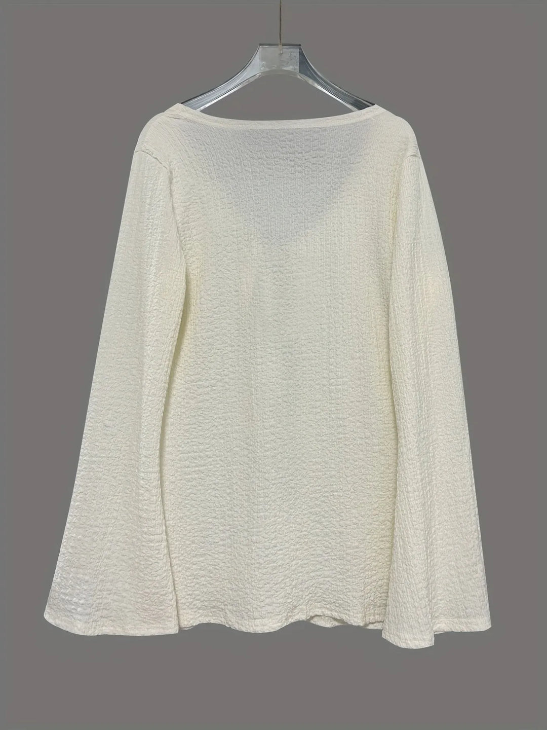 Tie Front Long Sleeve Top and Shorts Set