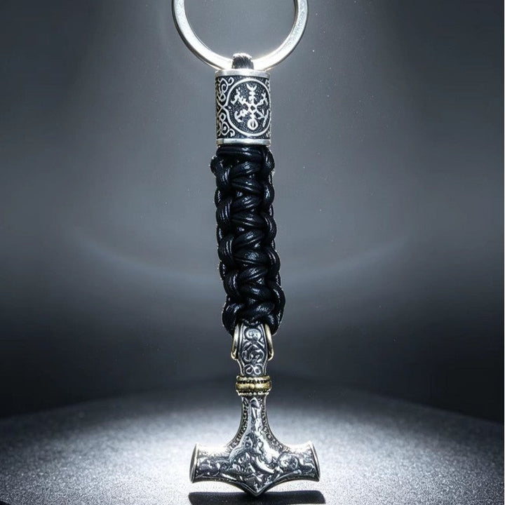 New Retro Pendant Keychain Hand-woven