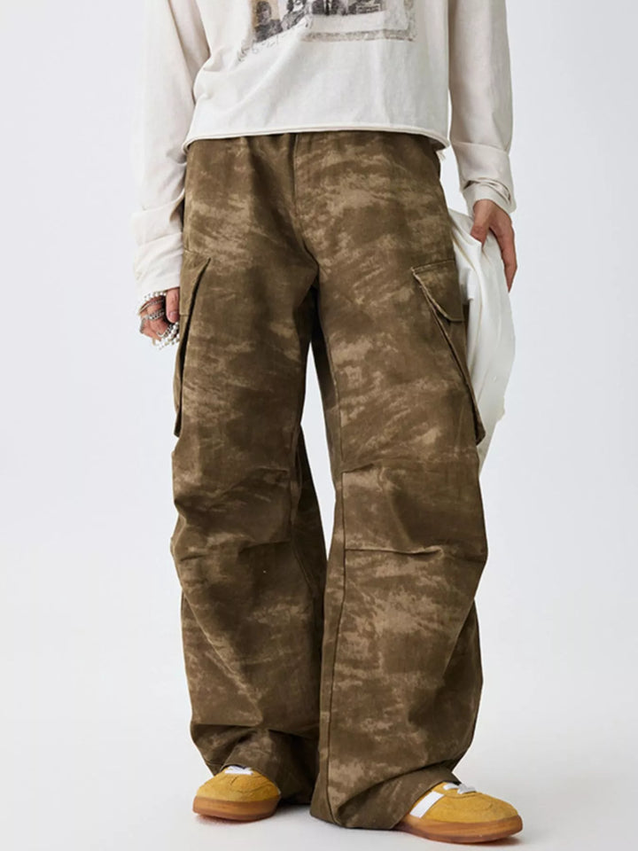Men's Camouflage Print Cargo Pants