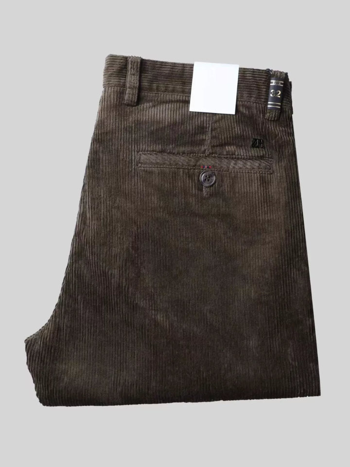 Men's Corduroy Slim-Fit Pants