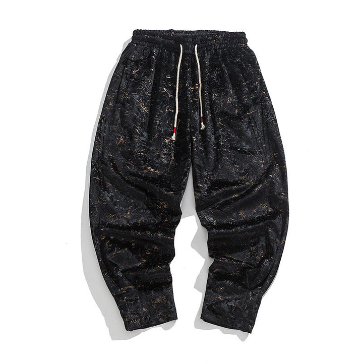 New Thick Sweat Pants Plus Size Hanfu Improved New Chinese Style