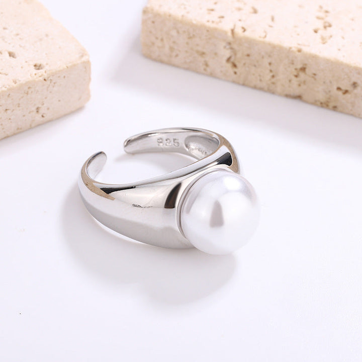Zircon Inlaid Unique Design Minority Fashion Index Finger Ring