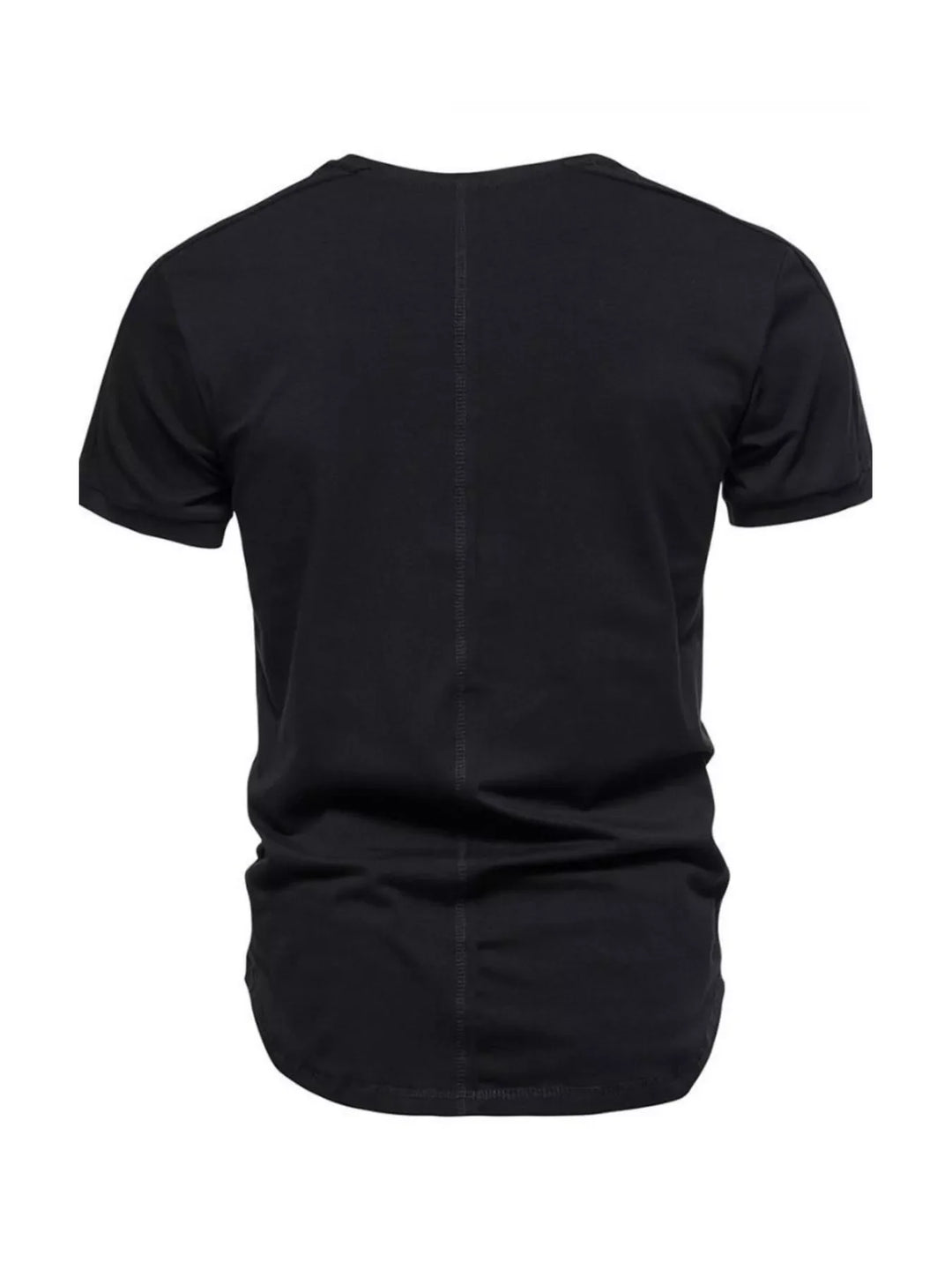 Men's Plus Size Round Neck Tactical Style T-Shirt