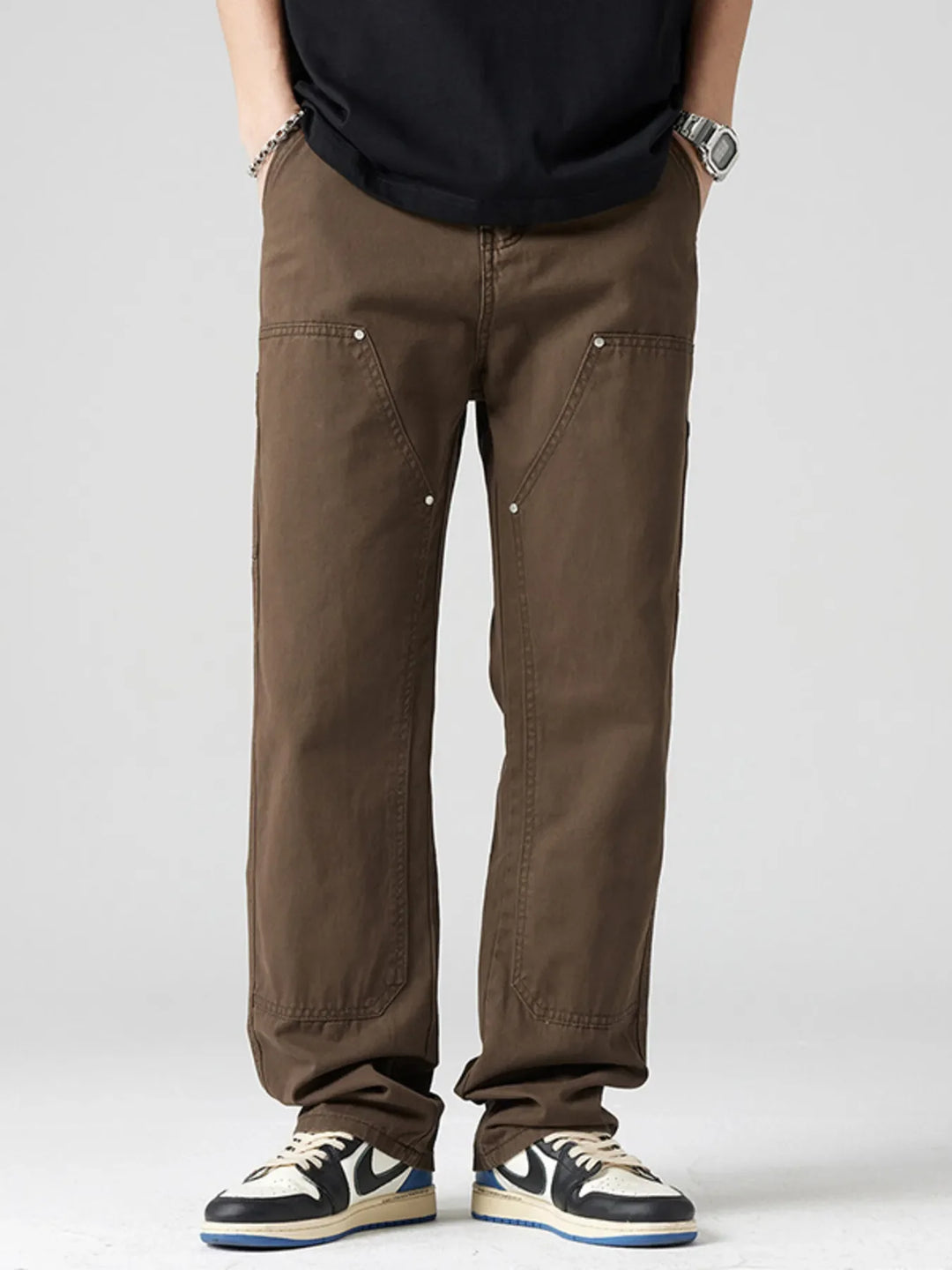 Men's Wide-Leg Relaxed Fit Jeans