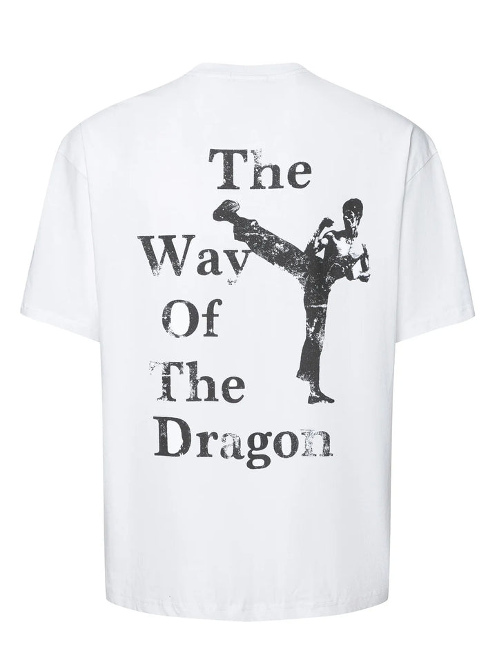Men's Graphic Round Neck Short Sleeve T-Shirt