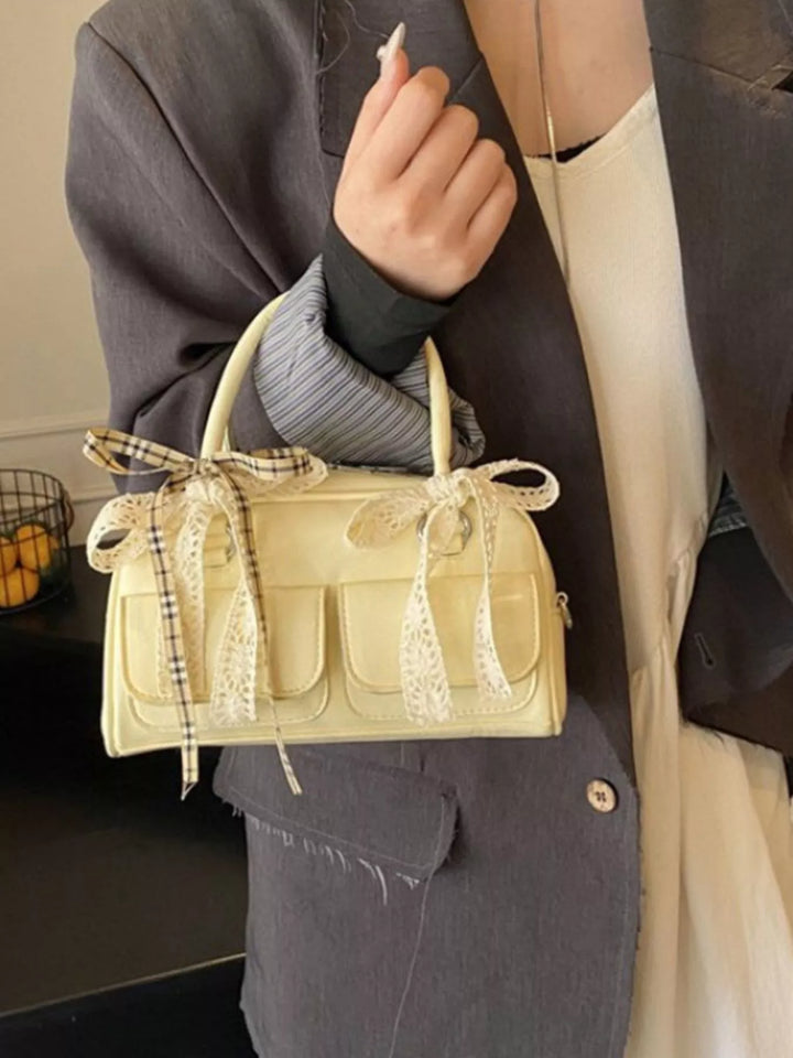 Bow Decor Crossbody Bag