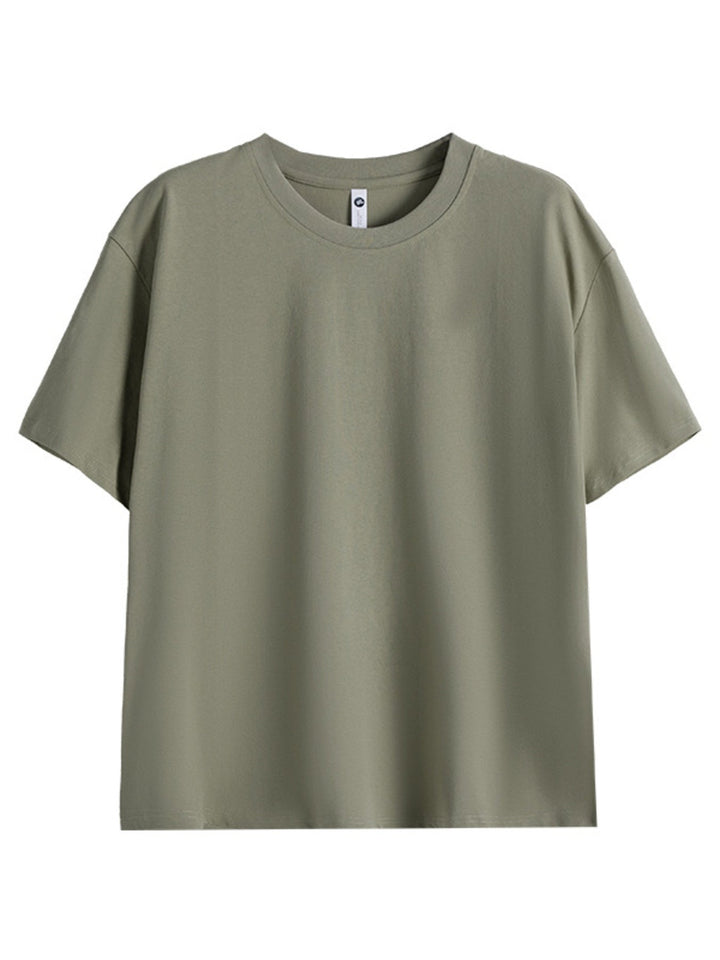 Men's Plus Size Crew Neck Short Sleeve T-Shirt
