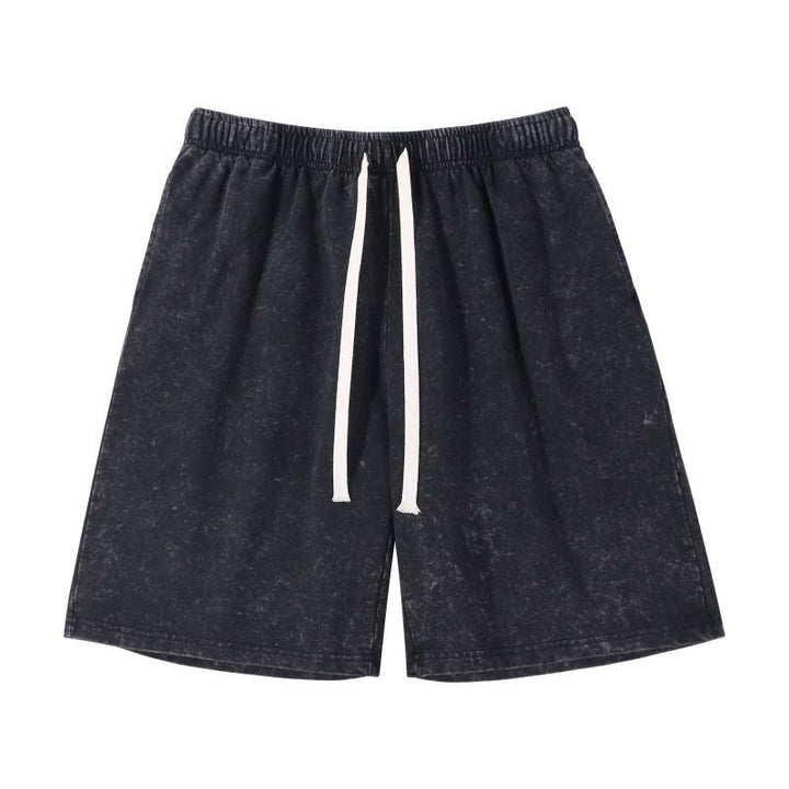 Casual Washed And Distressed Mens Shorts