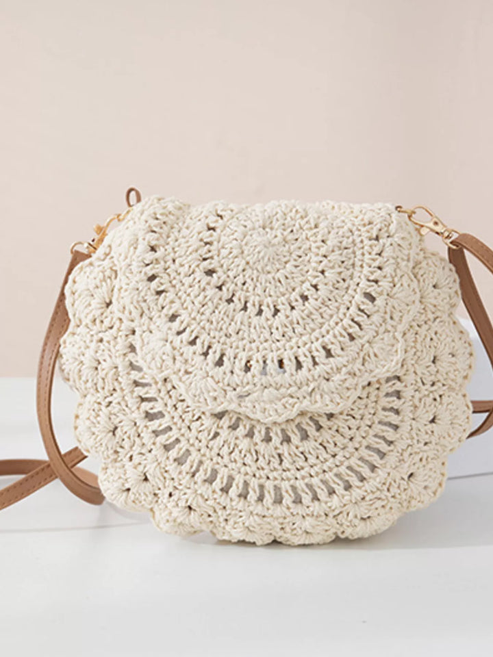 Boho Crochet Crossbody Bag