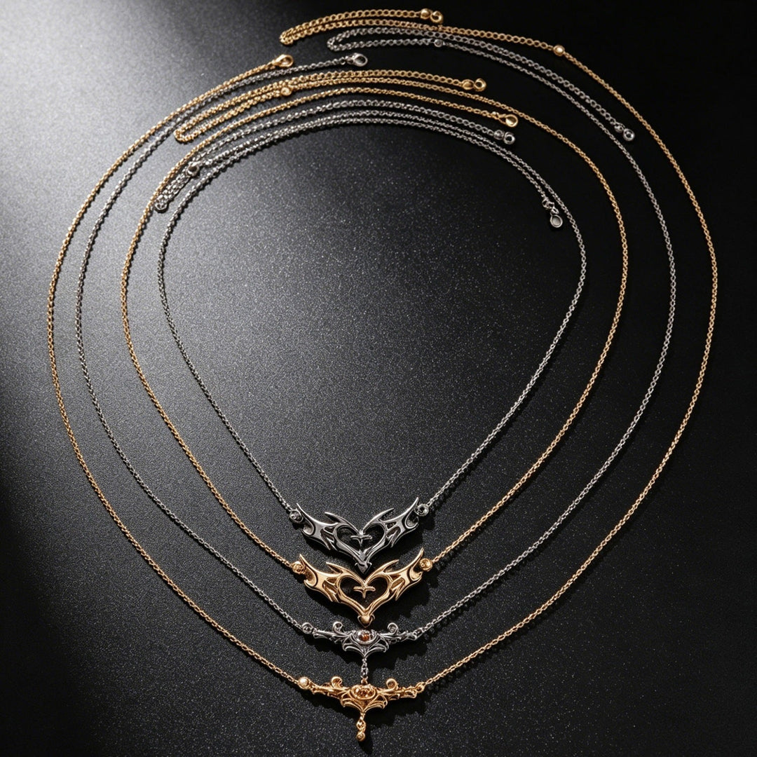 Elegant And Sexy Zircon Heart-Shape Wing Waist Chain