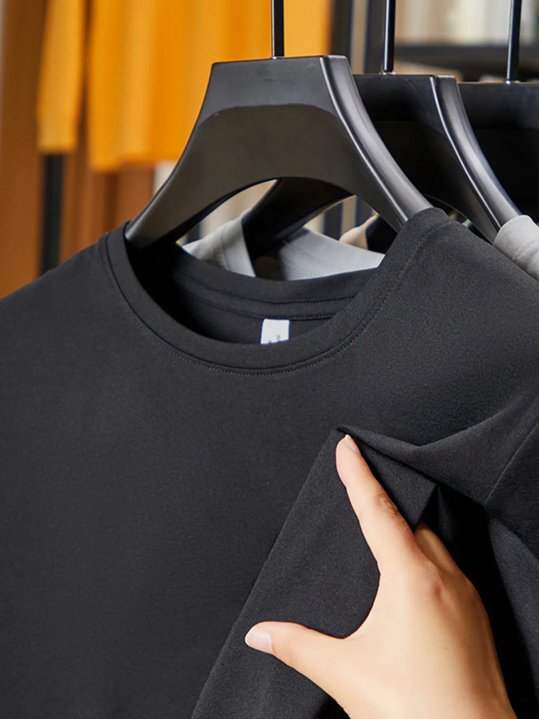 Men's Plus Size Round Neck Short Sleeve T-Shirt
