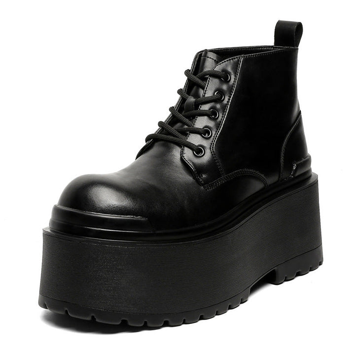 British-style Vintage Chunky-soled Shoes For Men
