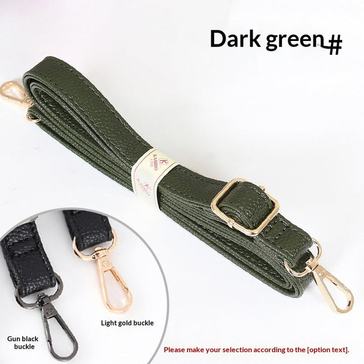 Bag Lychee Grain Crossbody Shoulder Versatile Bag Sold Separately Wide Backpack Strap