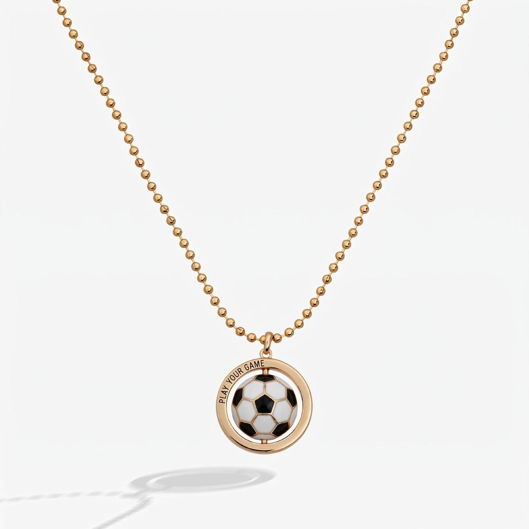 Football And Tennis Pendant Necklace For Women