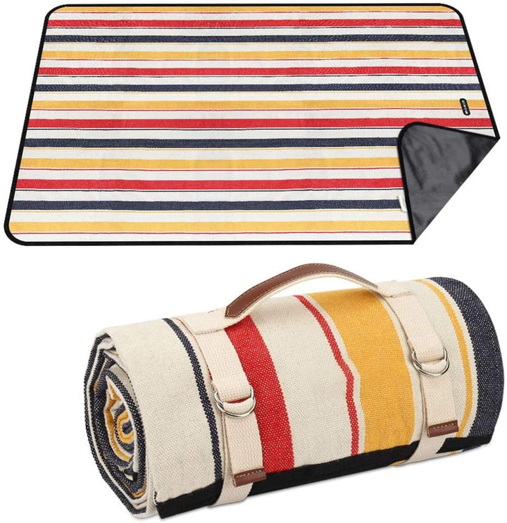 Outdoor Picnic Mat Folding Canvas Camping Mat Floor Mat