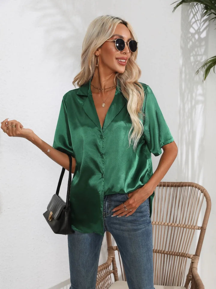 Button Down Short Sleeve Shirt