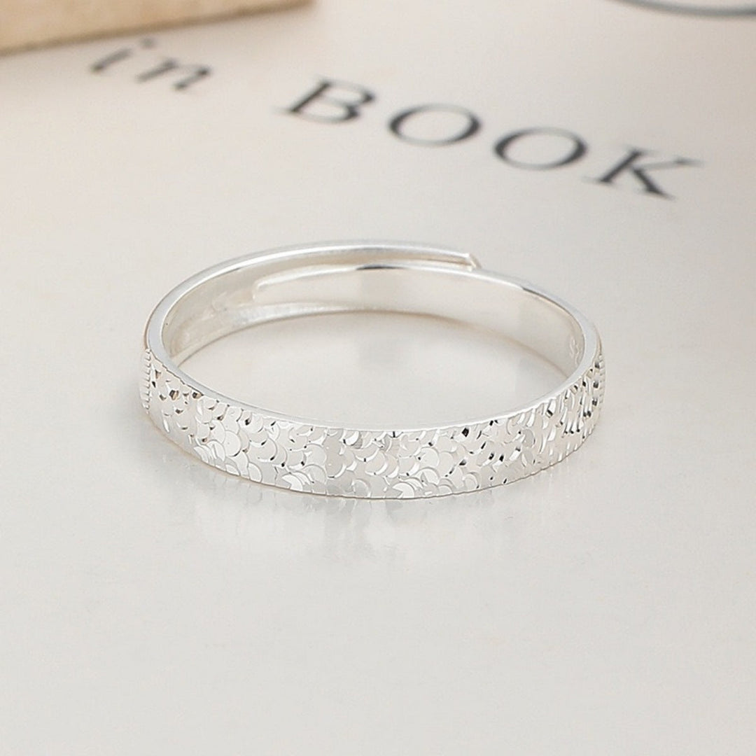 925 Sterling Silver Textured Ring
