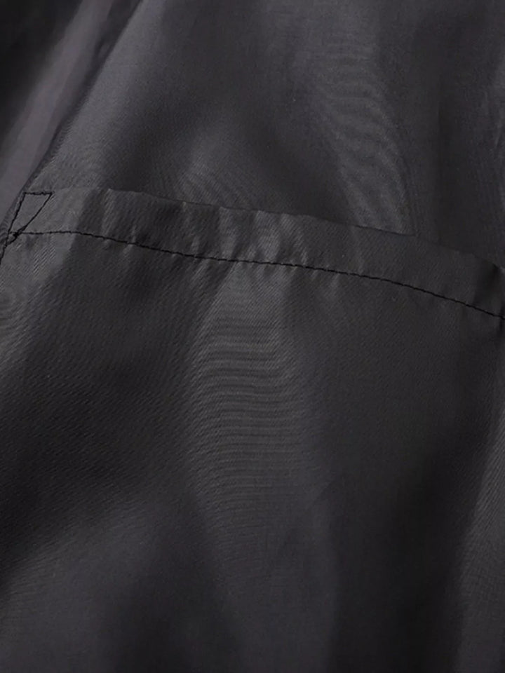 Men's Plus Size Zip Up Long Sleeve Jacket