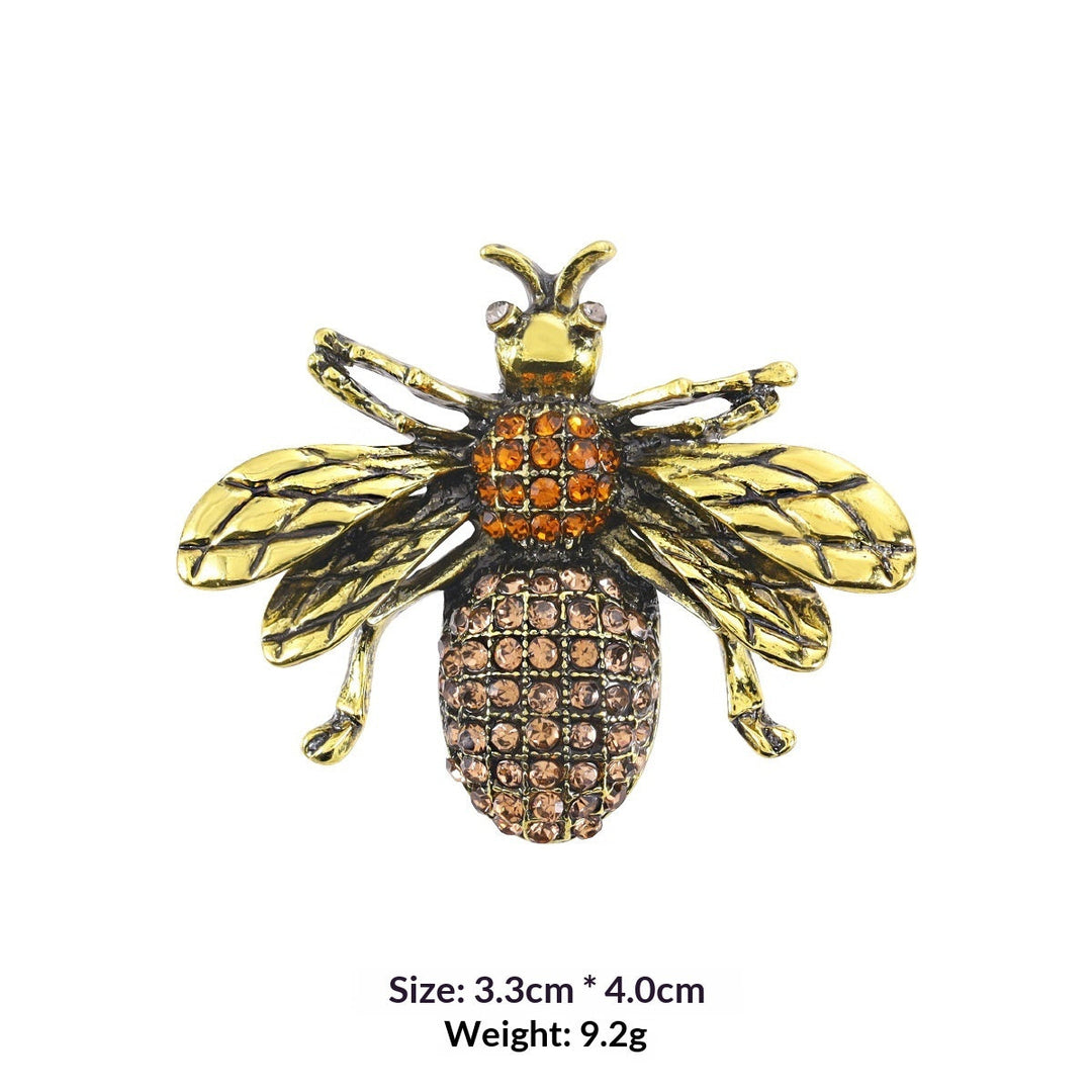 Cute Animal New Style Oil-Drop Bee Brooch