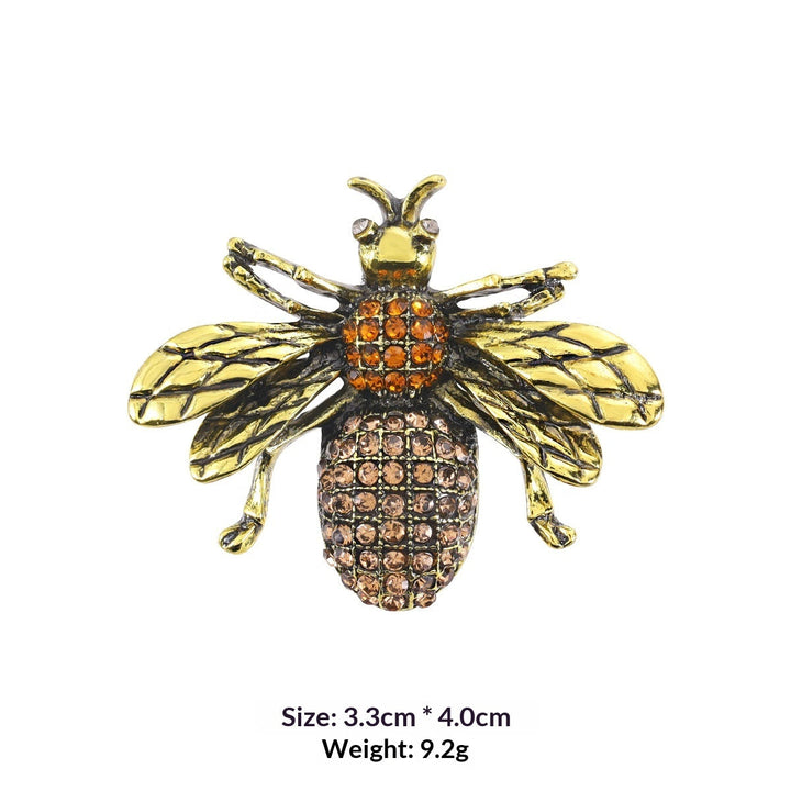 Cute Animal New Style Oil-Drop Bee Brooch